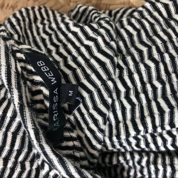 Marissa Webb Rosa Lace Up Tee Reversible - Picture 7 of 11